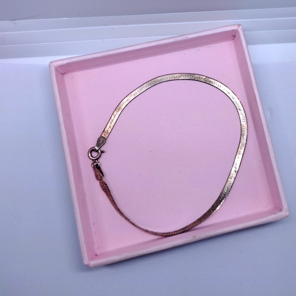 .925 Italian Stamped & Tested Sterling Silver Bracelet